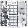 Haier XF 4A4M4PX szabadonálló mosogatógép, A energiaosztály, 10 program, inverter motor, alacsony zajszint