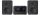 SHARP XL-B514(BK) Tokyo FM bluetooth mikrohifi rendszer fekete fa hangszórókkal