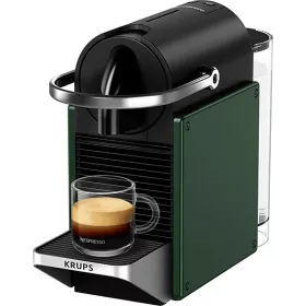   KRUPS XN306310 Nespresso Pixie Redesign kapszulás kávéfőző sötétzöld 19 bar, 0,7 l víztartály