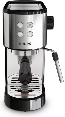 Krups XP441810 Virtuoso Essential karos kávéfőző rozsdamentes acél borítással