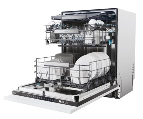 HAIER XS 4A4M3PB1 beépíthető mosogatógép 14 teríték