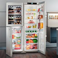 Side by side hűtőszekrény