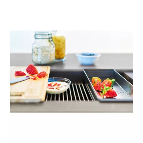 FRANKE MARIS inox tálka/szűrő